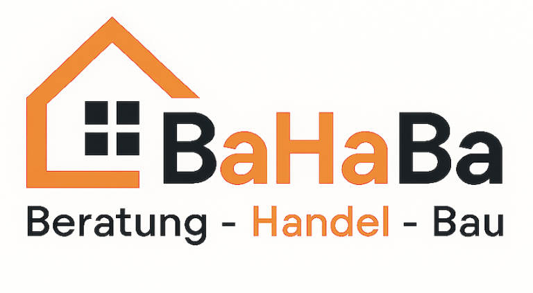 Logo von BaHaBa mit den Schwerpunkten Beratung, Handel und Bau.